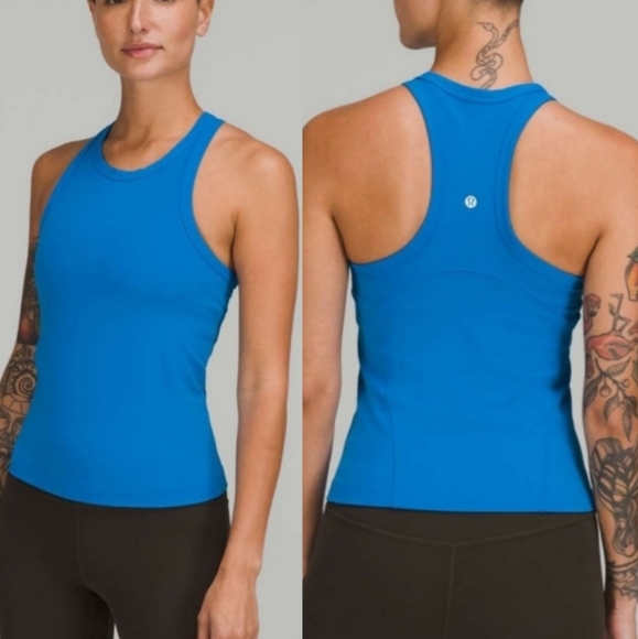 lululemon athletica Tops - Lululemon Align Waist-Length Racerback Tank Top in Poolside size 10